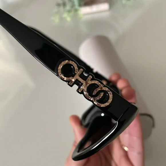 New, authentic jimmy choo women's Rikki/G/S 55mm sunglasses - Picture 7 of 14